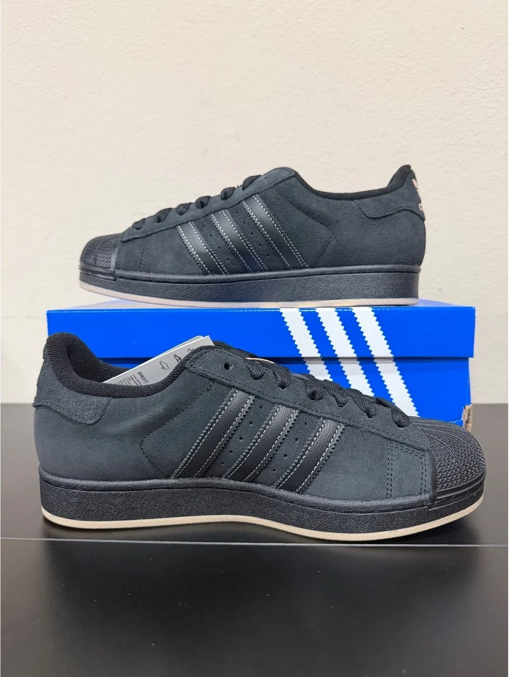 Size 8 - Adidas Superstar 2 “Black Stone Khaki”